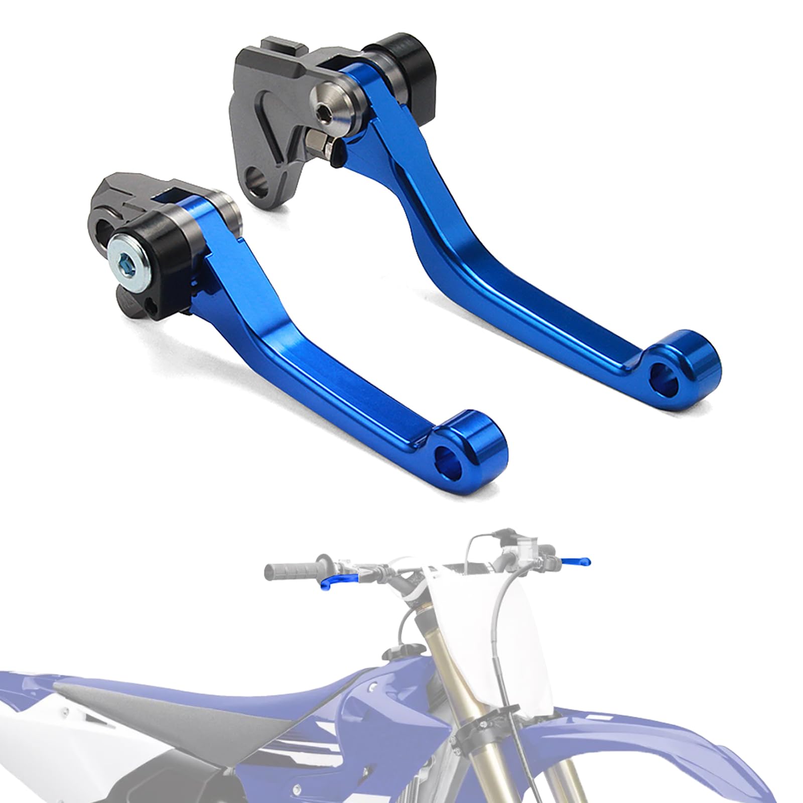 Amazon.com: IUVWISN Motorcycle Brake Clutch Lever Pivot Levers Set